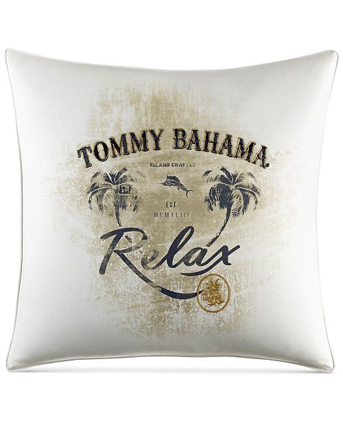 Tommy Bahama Home Palms Away 20 X 20 Relax Decorative Pillow
