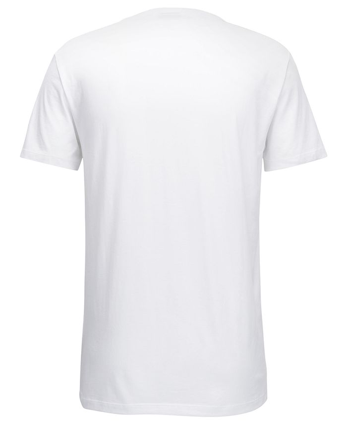 Hugo Boss BOSS Men's Regular/Classic-Fit Gingham-Print Cotton T-Shirt ...