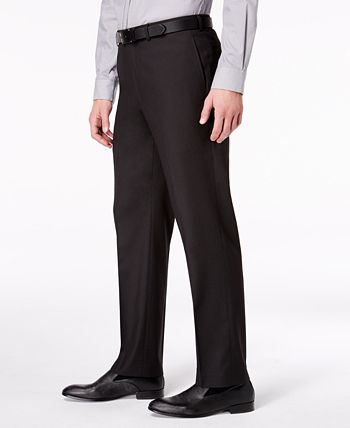 Marc New York - Men's Modern-Fit Light Gray & Lavender Windowpane Suit