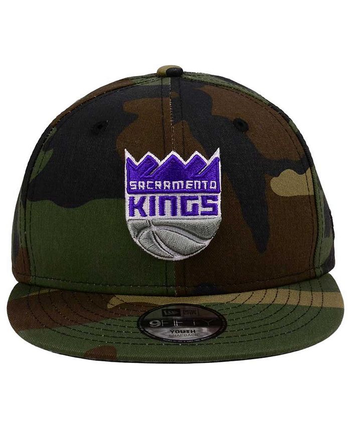 New Era Boys' Sacramento Kings Woodland Team 9FIFTY Snapback Cap - Macy's