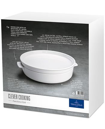 Villeroy & Boch - Clever Cooking 11" Round Baking Dish With Lid