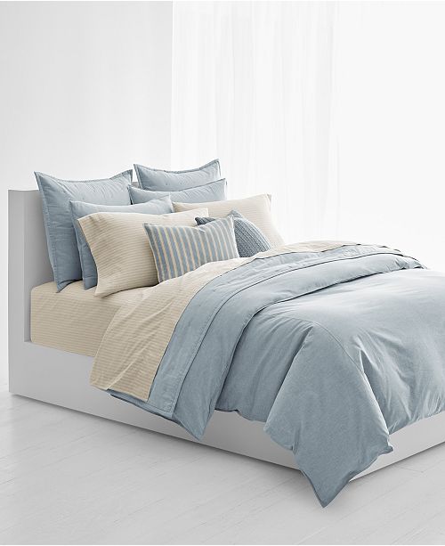 Lauren Ralph Lauren Graydon Cotton Melange Twin Duvet Cover