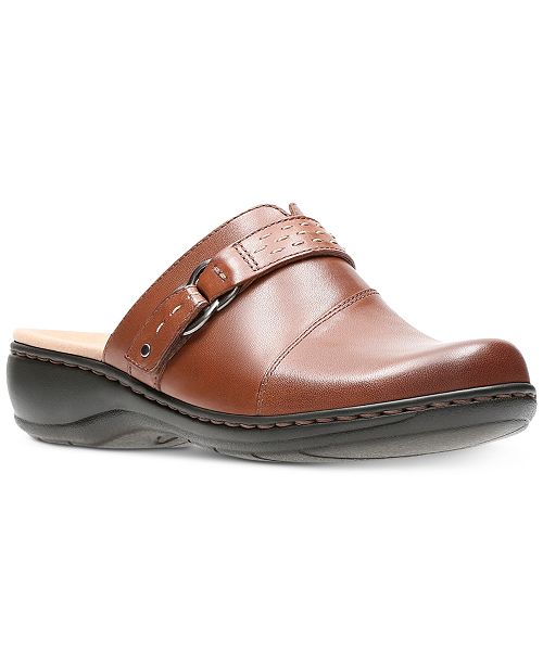 Clarks Collection Women S Leisa Sadie Mules Reviews Mules Slides Shoes Macy S