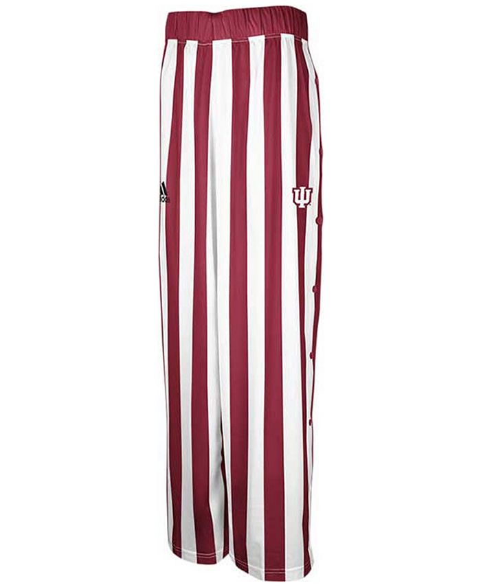 Ladies Indiana Hoosiers Candy Stripe Legging - Official Indiana