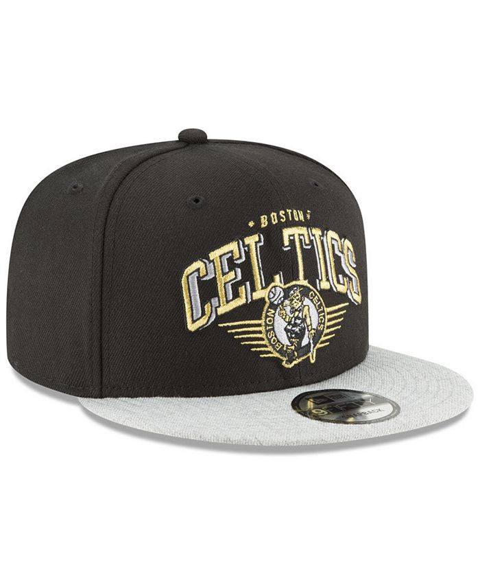 New Era Boston Celtics Gold Mark 9FIFTY Snapback Cap - Macy's