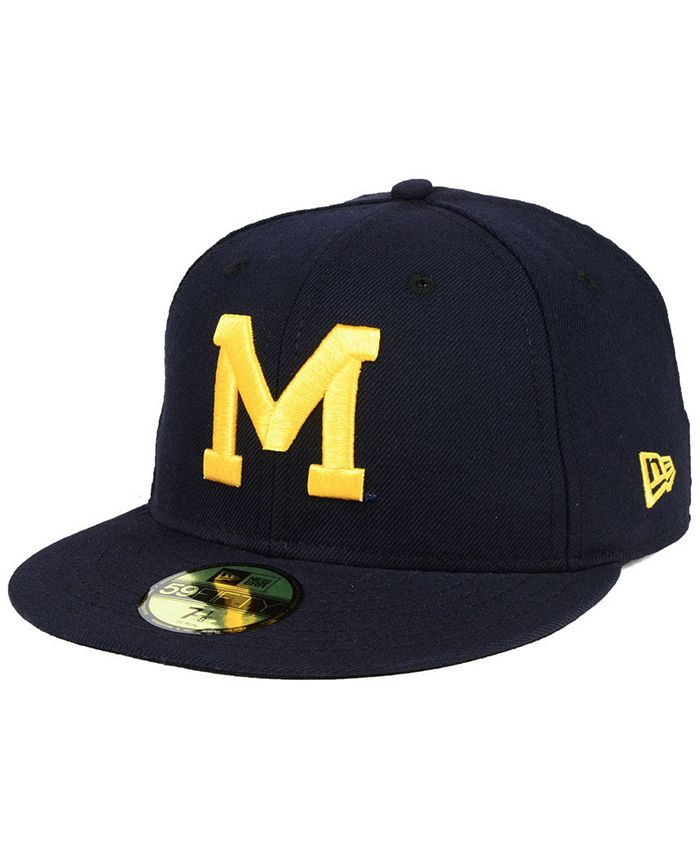 New Era Michigan Wolverines Vault 59FIFTY Fitted Cap & Reviews - Sports ...