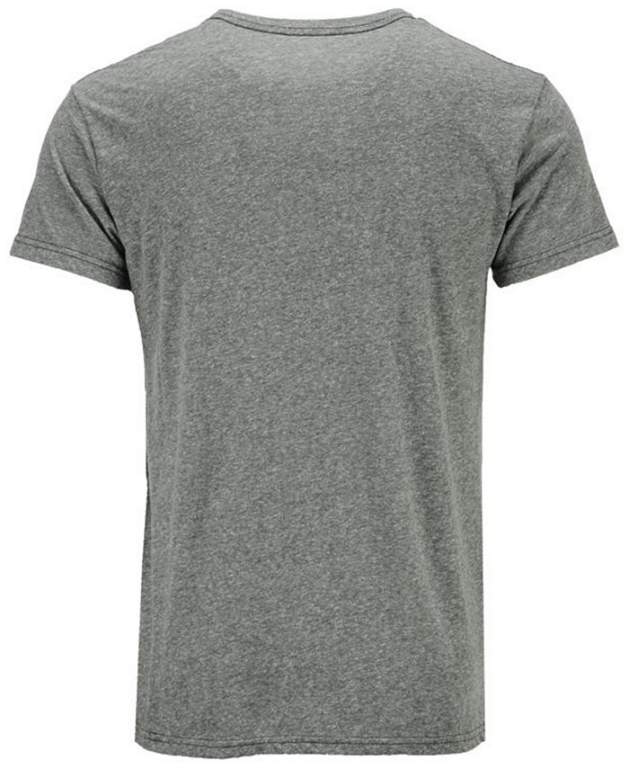 Retro Brand Men's Miami Hurricanes Retro Logo Tri-blend T-Shirt ...