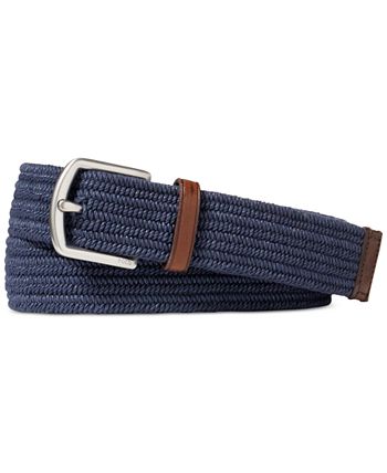 Polo Ralph Lauren Men's Stretch Waxed Belt - Macy's
