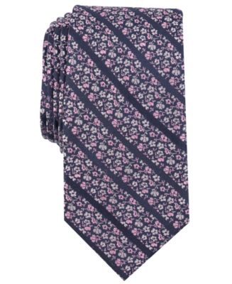 Bar III Men's Beddington Floral Skinny Tie, Created for Macy's - Macy's