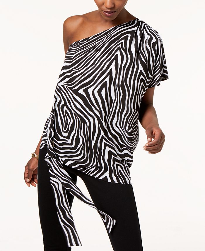 Michael kors one shoulder top store