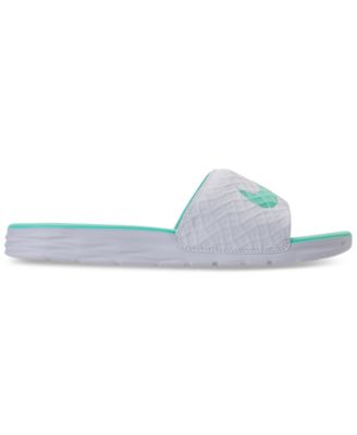 Nike Women's Benassi Solarsoft 2 Slide Sandals from Finish Line