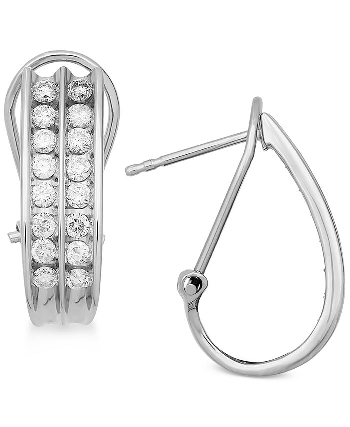 Macy's diamond earrings 29.99 clearance