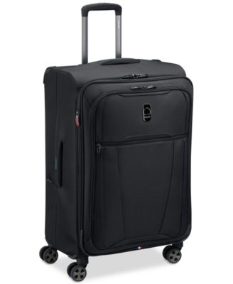 delsey helium 360 25 expandable spinner suitcase