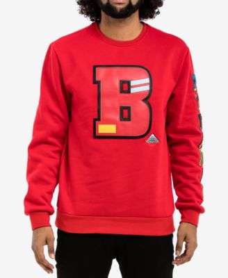 Black Pyramid Men s Big B Patched Crew Sweatshirt Macy s