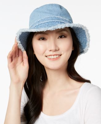 August Hats Cotton Denim Floppy Hat 