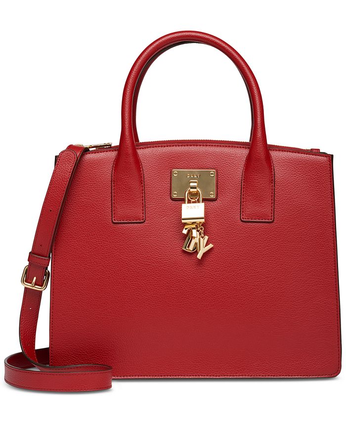 Dkny elissa large tote with charms hot sale