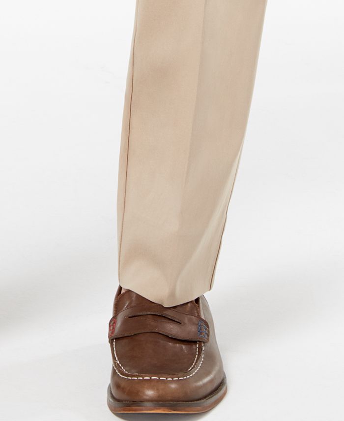 Tommy Hilfiger Men's Modern-Fit TH Flex Stretch Solid Performance Pants ...