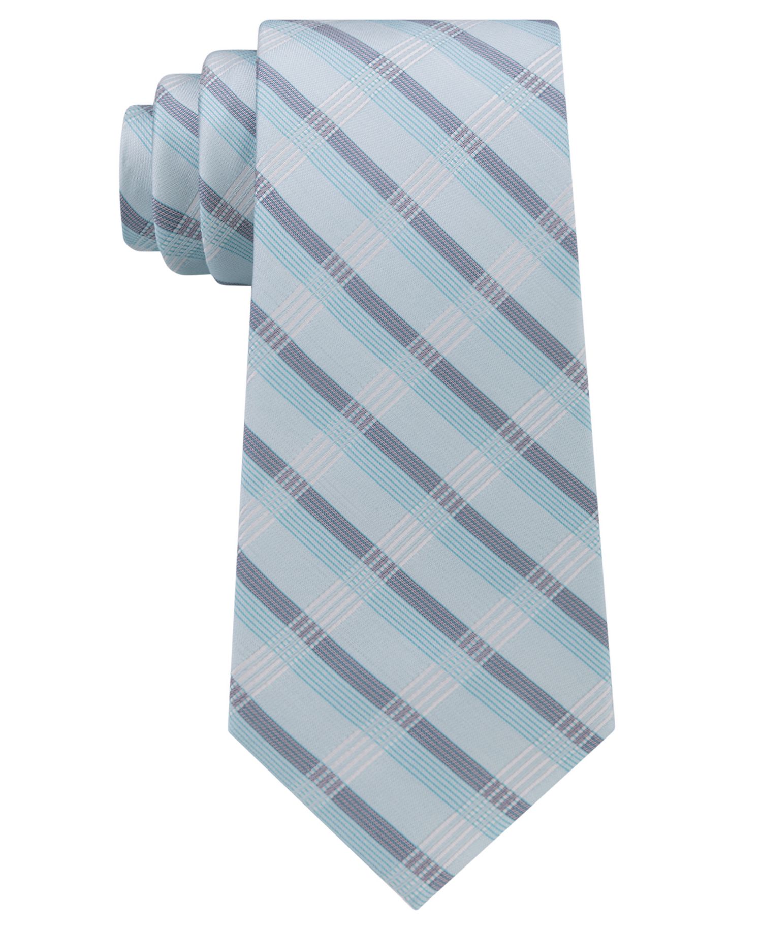 Men's Cr&egrave;me Plaid Tie
