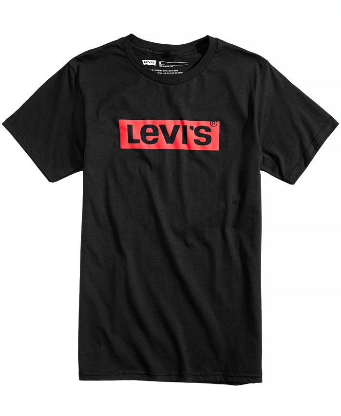 Levi's Men's Slim-Fit Box Tab Logo T-Shirt - Macy's