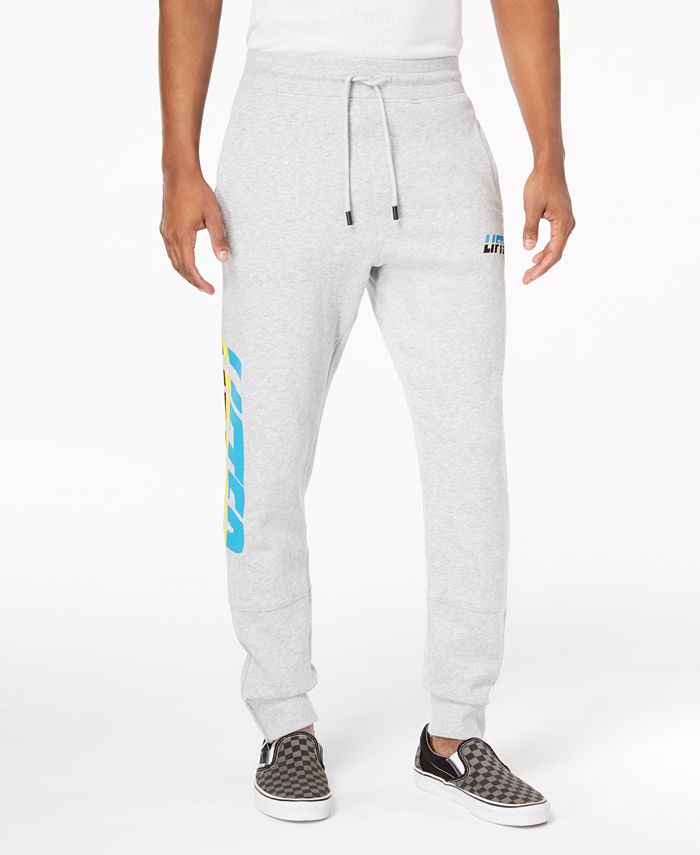 LRG Men's Triple Lifted Logo Fleece Sweatpants & Reviews - Pants - Men ...