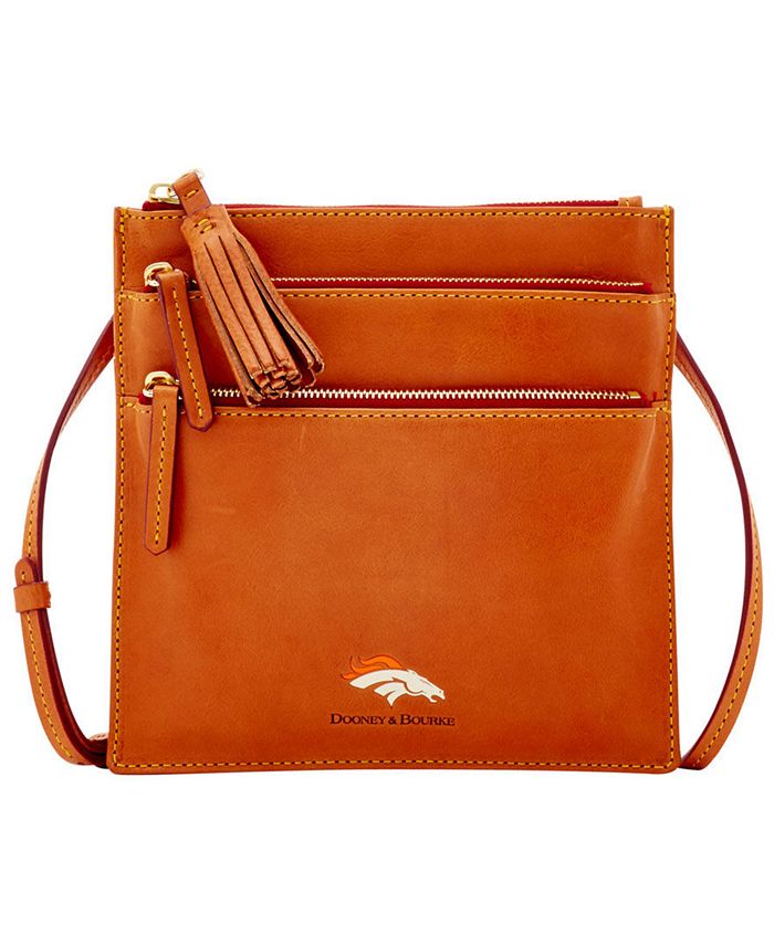 Dooney & Bourke Denver Broncos Florentine Triple Zip Crossbody Bag Macy's