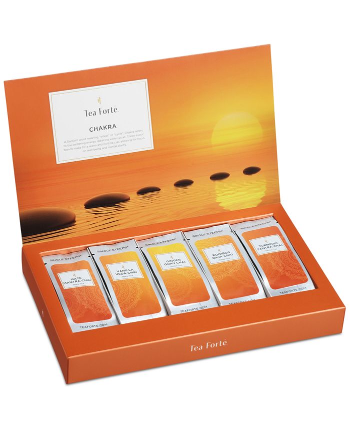 Tea Forte Chakra 15Pk. Single Steeps Loose Leaf Teas Macy's
