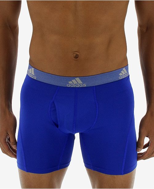 adidas Men's 2Pk. Relaxed Performance ClimaLite® Boxer Briefs & Reviews Underwear & Socks