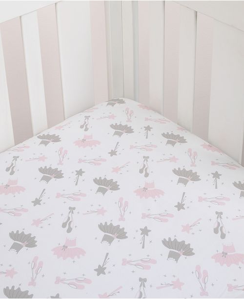 Nojo Ballerina Bows Crib Sheet Reviews Sheets Pillowcases
