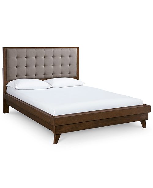 Furniture Closeout Jollene Upholstered Queen Bed Created For