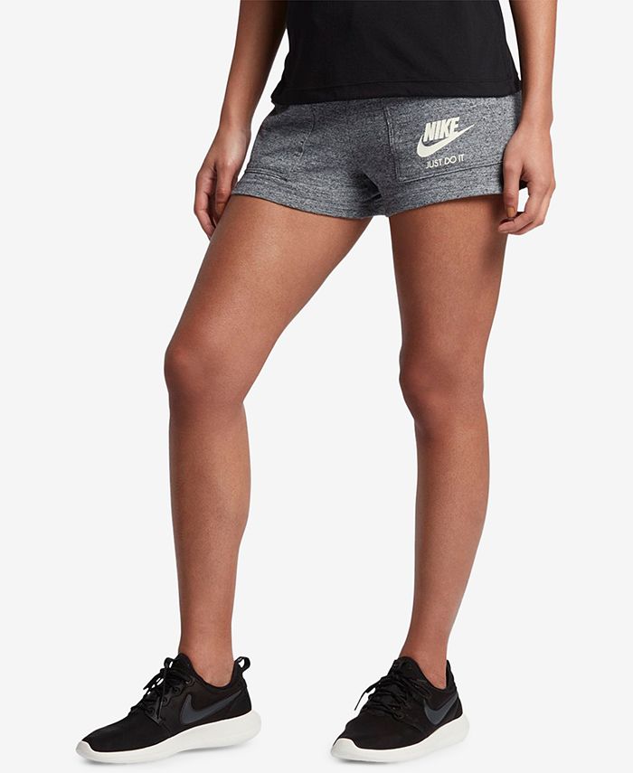 Nike Women's Sportswear Gym Vintage Shorts - Macy's