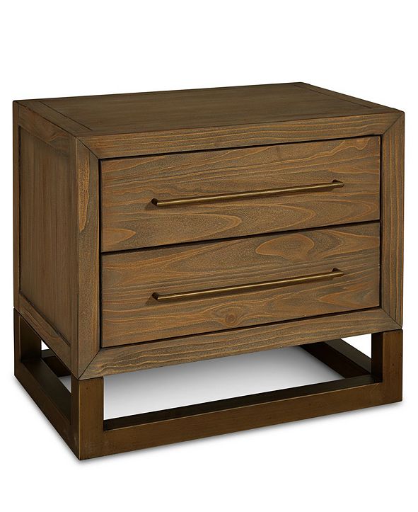 Furniture Closeout! Prato USB Outlet Nightstand, Created for Macy&#39;s & Reviews - Furniture - Macy&#39;s