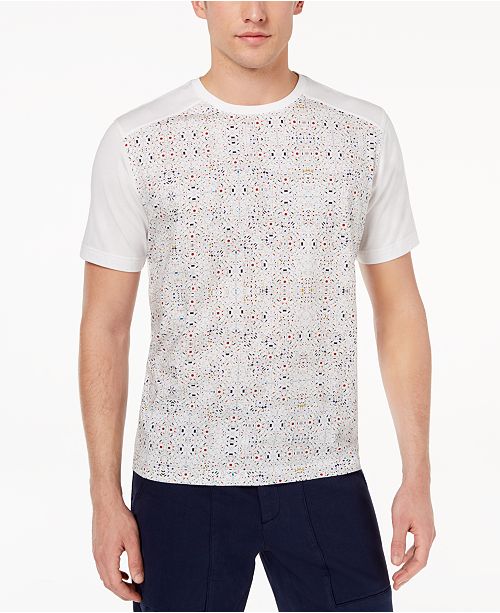 Daniel Hechter Paris Men S Addison Graphic Print T Shirt Reviews T Shirts Men Macy S