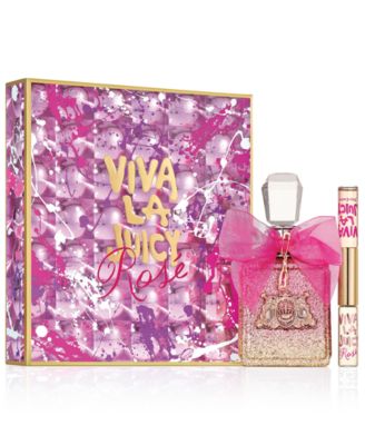 juicy couture rose perfume gift set