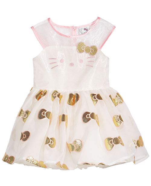 Hello Kitty Golden Bow Dress Baby Girls Reviews All Girls