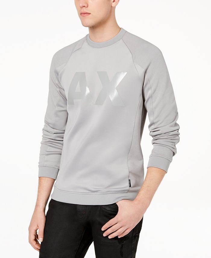 Armani embossed discount sweatshirt