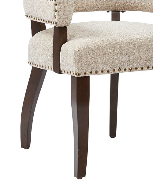 JLA Home Set of 2 Brooklyn Dining Armchairs, Quick Ship Furniture