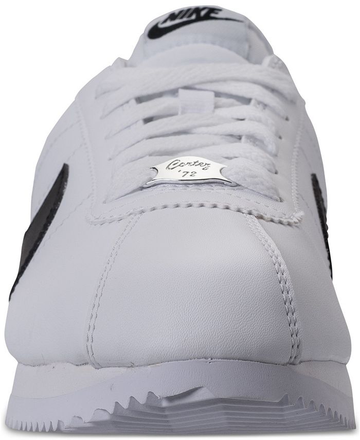 Nike Men's Cortez Basic Leather Casual Sneakers from Finish Line - Macy's