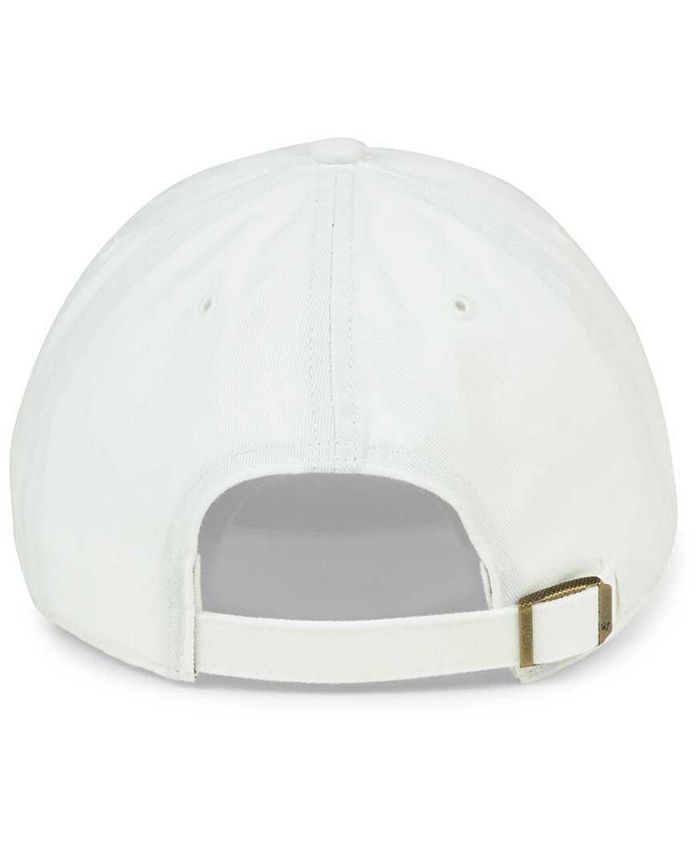 '47 Brand Atlanta Hawks White CLEAN UP Cap - Macy's