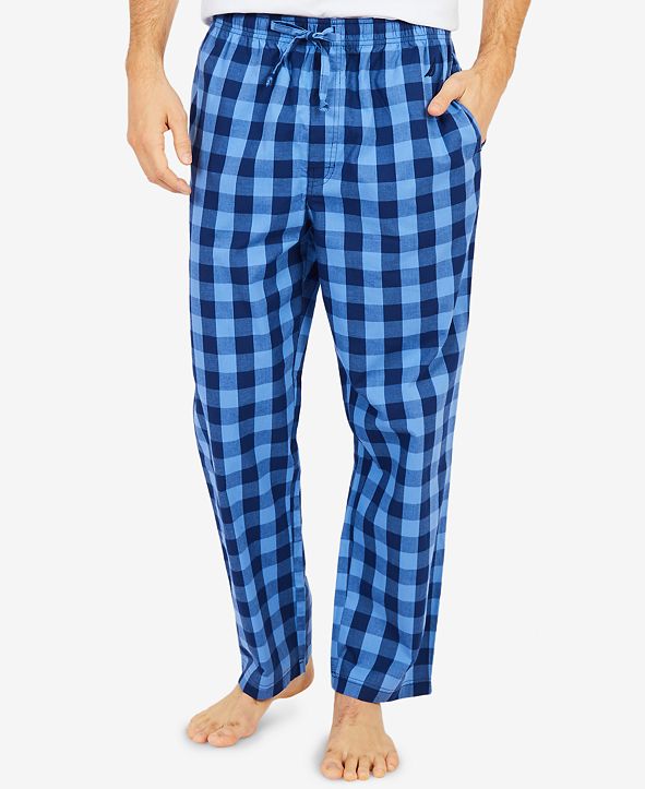 men's buffalo plaid jogger pajamas