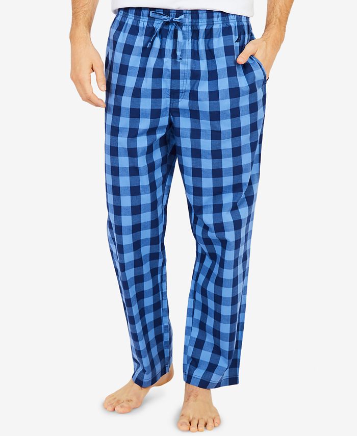 Men's Buffalo Plaid Cotton Pajama Pants