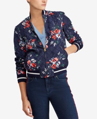 ralph lauren bomber jacket women