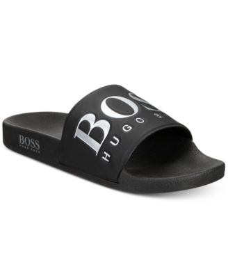 hugo boss men's solar slide sandal