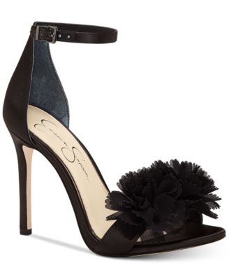 Jessica Simpson - Jeena Flower Pom-Pom Sandals