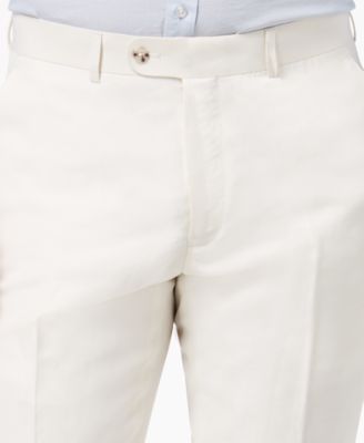 Perry Ellis Men's Slim-Fit Stretch White Suit