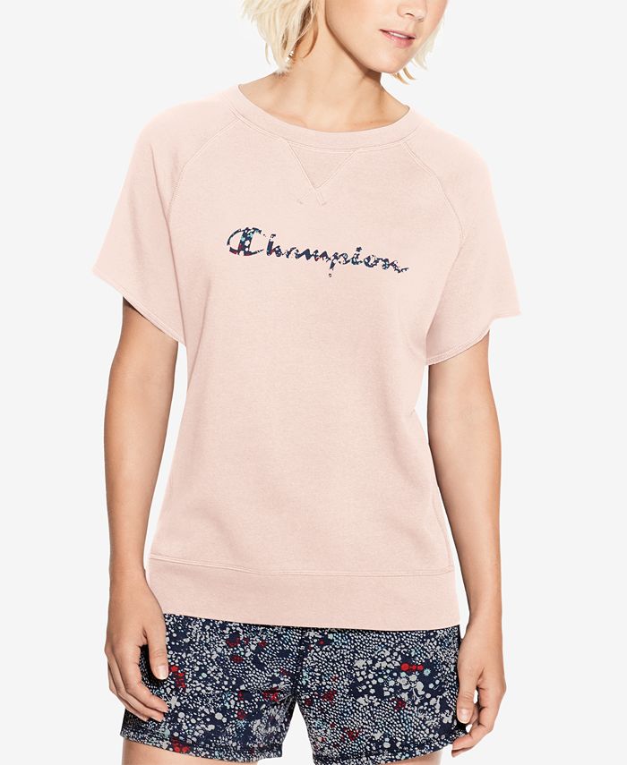Champion women's heritage sale french terry shorts