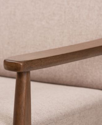 Ambelin 72" Faux Leather Sofa