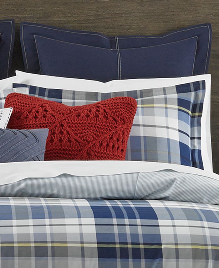 Tommy Hilfiger Poquonock Plaid 2Pc. Twin/Twin XL Comforter Set Macy's