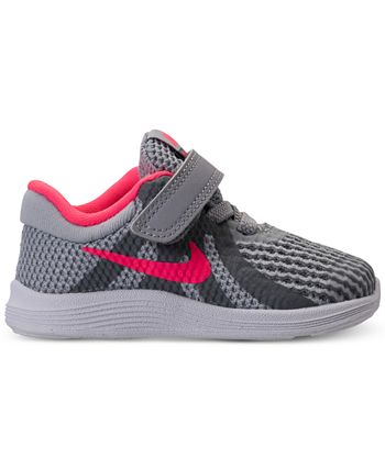 Nike toddler girls' revolution 4 shop athletic sneakers from finish line