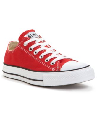 Red Converse Sneakers - Macy's