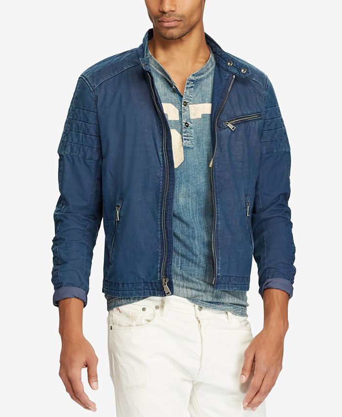 Polo ralph lauren cafe racer jacket hot sale